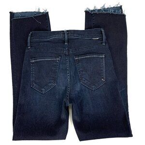 MOTHER The Insider Crop Step Fray Jeans in Night Tripper - 24